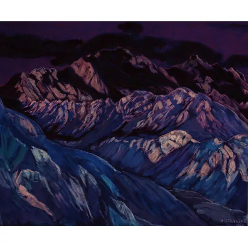 Gottfried Strasser — Weissmies im Saaser Tal.