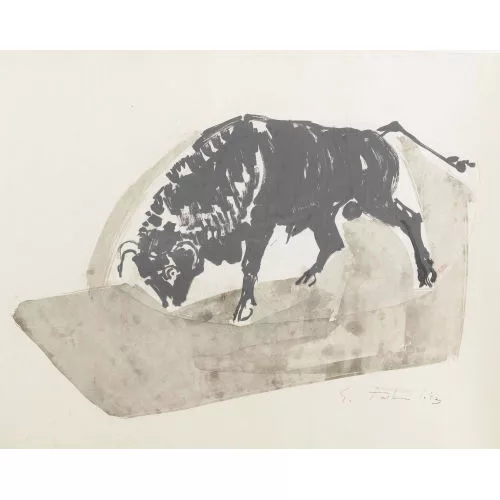 Gottfried Tritten — Stier.