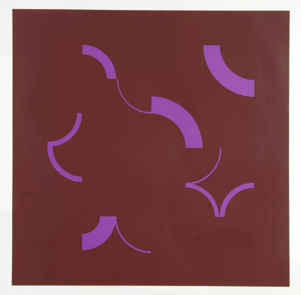 Gottfried Honegger — 5 Blätter: Ohne Titel, 1970