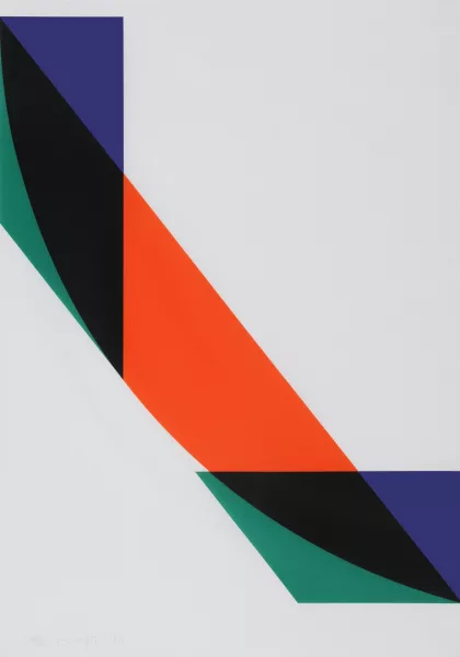 Gottfried Honegger — Triptychon. Ohne Titel, 1997