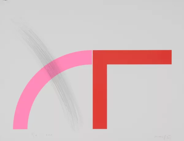 Gottfried Honegger — 2 Blätter: Ohne Titel, 2000