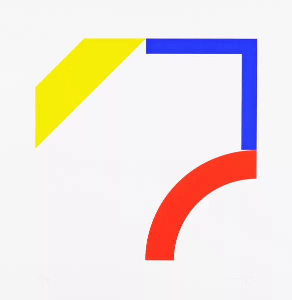 Gottfried Honegger — 3 Blätter: Ohne Titel, 1998