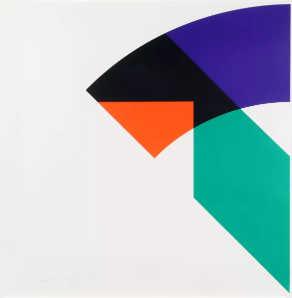 Gottfried Honegger — 3 Blätter: Ohne Titel, 1996