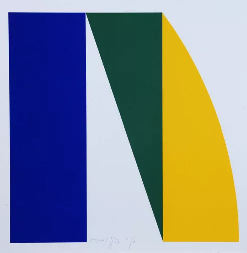 Gottfried Honegger — 3 Blätter: Ohne Titel