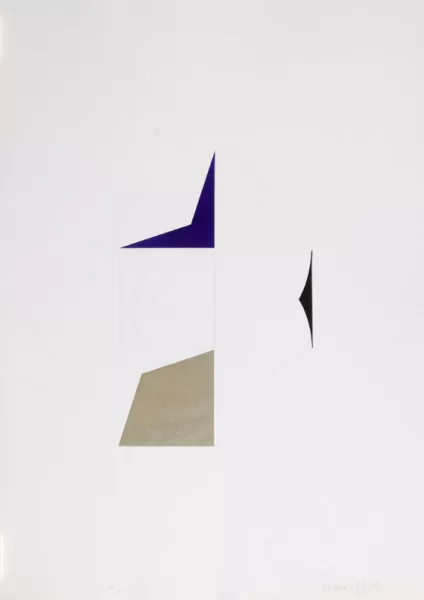 Gottfried Honegger — 2 Blätter: Ohne Titel
