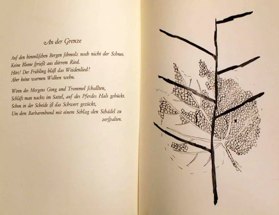 Gottfried Honegger — Klabund, Li-Tai-Pe. 1949