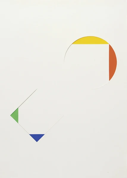 Gottfried Honegger — Biseautage - Projet pour tableau-relief, 1965