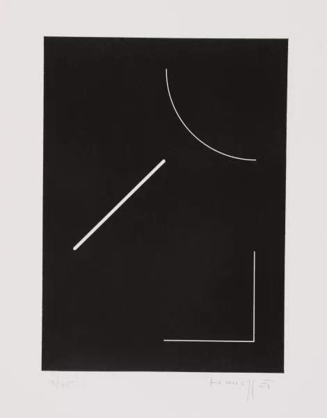 Gottfried Honegger — Mappe. Ich sterbe, 1989