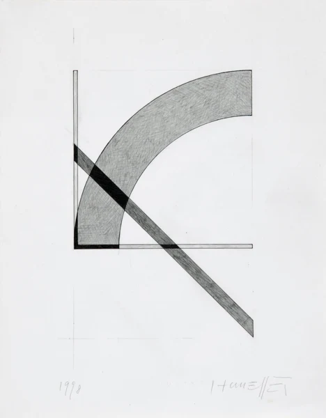 Gottfried Honegger — Ohne Titel, 1998