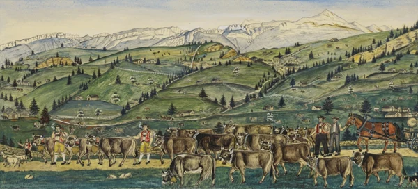 Gottlieb Feurer — Alpfahrt