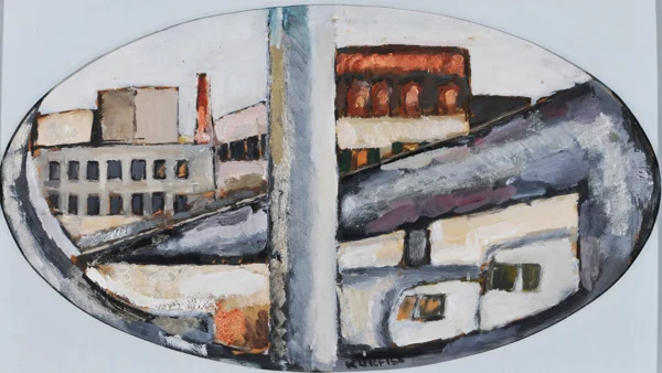 Gottlieb Kurfiss — Autobahndurchblick - Escher-Wyss-Platz, 1975