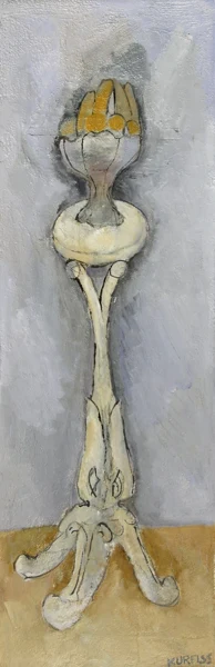 Gottlieb Kurfiss — Stilleben mit Ständer, 1972