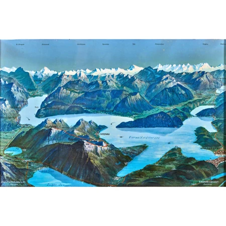 "Panorama vom Rigi-Kulm"