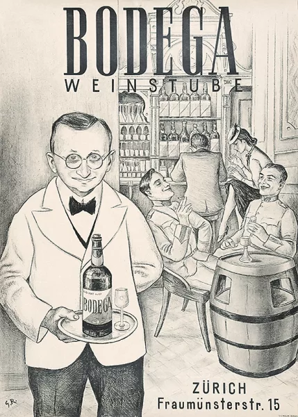 Gregor Rabinovitch — Bodega Weinstube Zürich, 1940