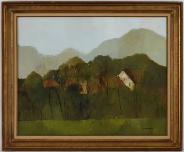 Guerino Paltenghi — Guerino Paltenghi (1935), \Printemps à Echarlens\,
