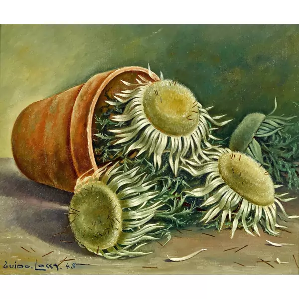 Nature morte aux chardons