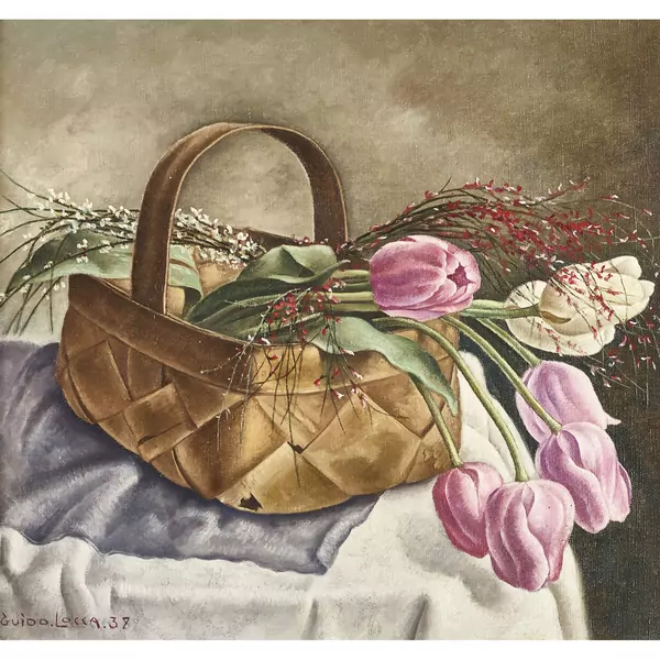Nature morte aux tulipes