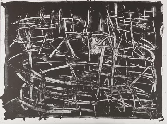 Günther Förg — Ezra Pound, Alba, Ill. 1997