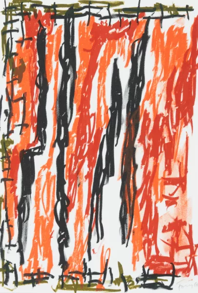 Günther Förg — 2 Blätter: Ohne Titel, 1994 (2)