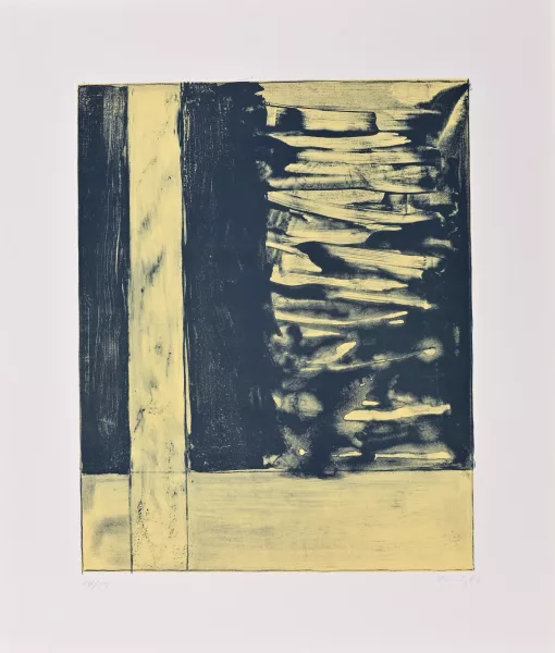 Günther Förg — 5 Blätter: Formen, 1987