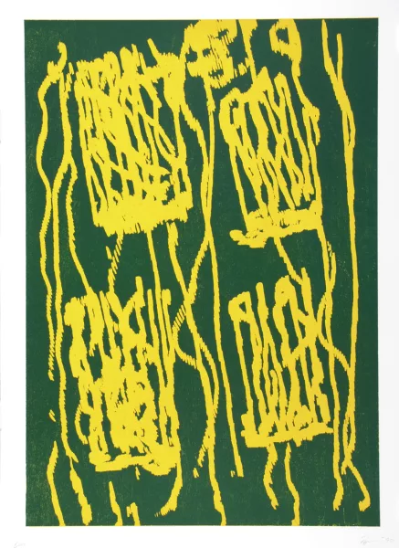 Günther Förg — Mappe. Matto, 1990