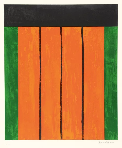 Günther Förg — Mappe Erker-Suite, 2000