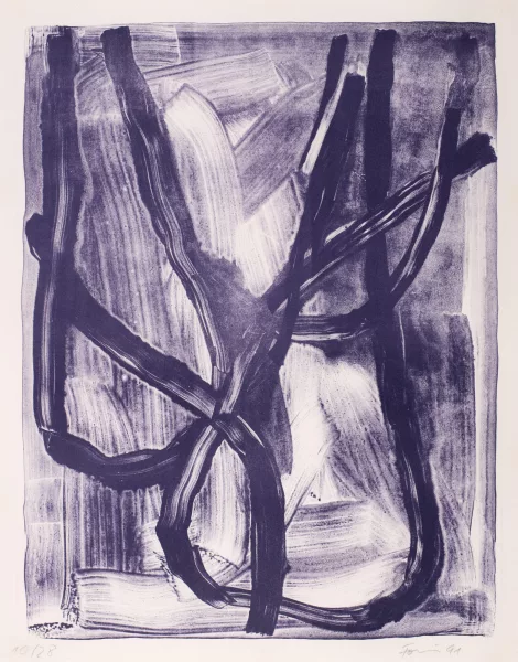 Günther Förg — 6 Blätter: Ohne Titel, 1991