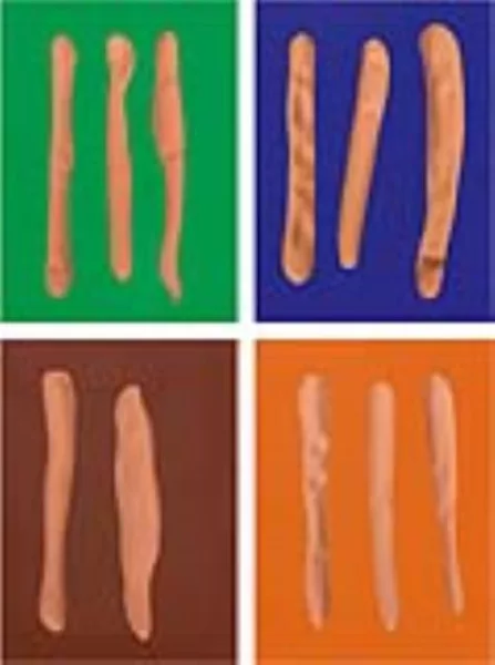 Günther Förg — Mr Blue, Mr Orange, Mr Green, Mr Brown
