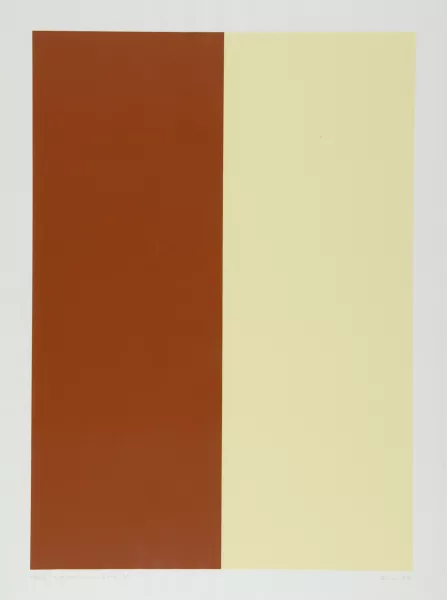 Günther Förg — 3 Blätter: Ohne Titel, aus "Siebdrucke", 1987