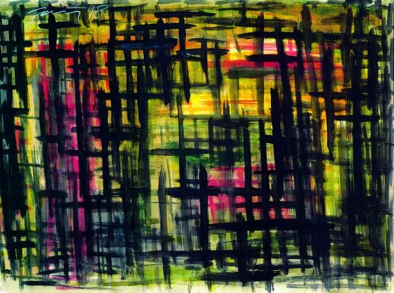 Günther Förg — Abstrakte Komposition