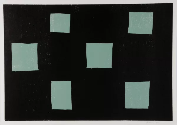 Günther Förg — 6 Rechtecke, 1991