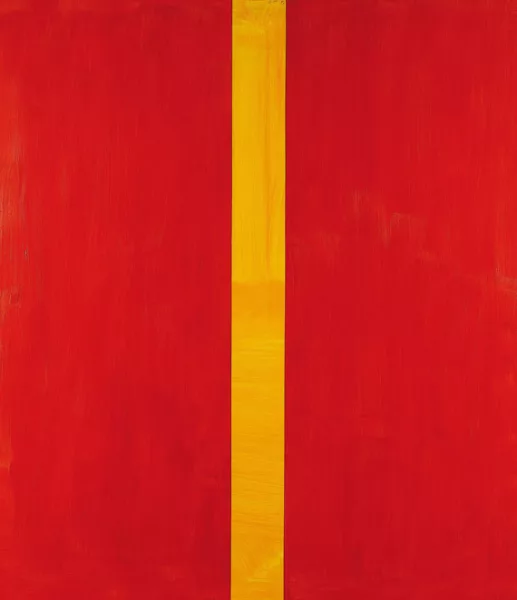 Günther Förg — Ohne Titel (Rot-Gelb)