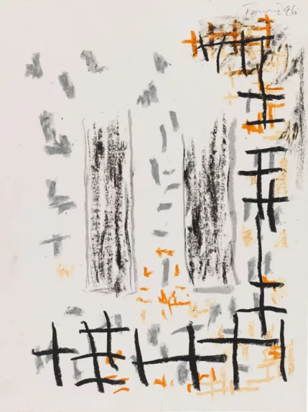 Günther Förg — Ohne Titel (Gitter)