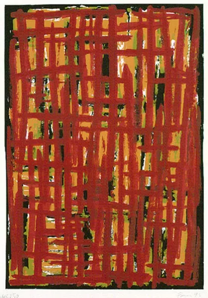 Günther Förg — 2 Bll. Ohne Titel