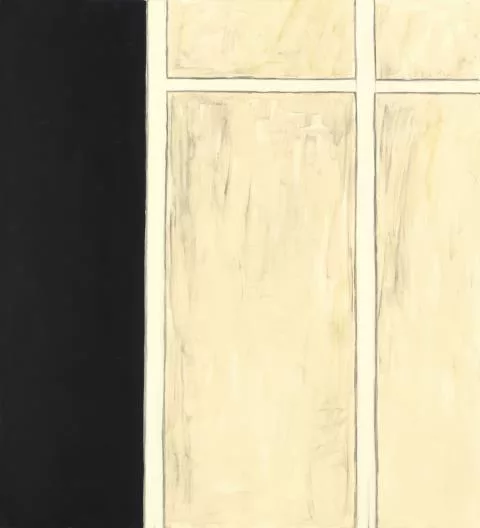 Günther Förg — Ohne Titel (Fensterbild)