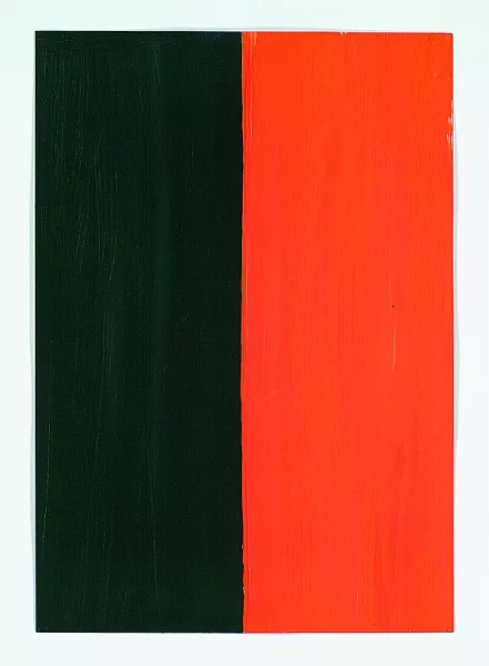 Günther Förg — 2 Pendants: Farbfelder