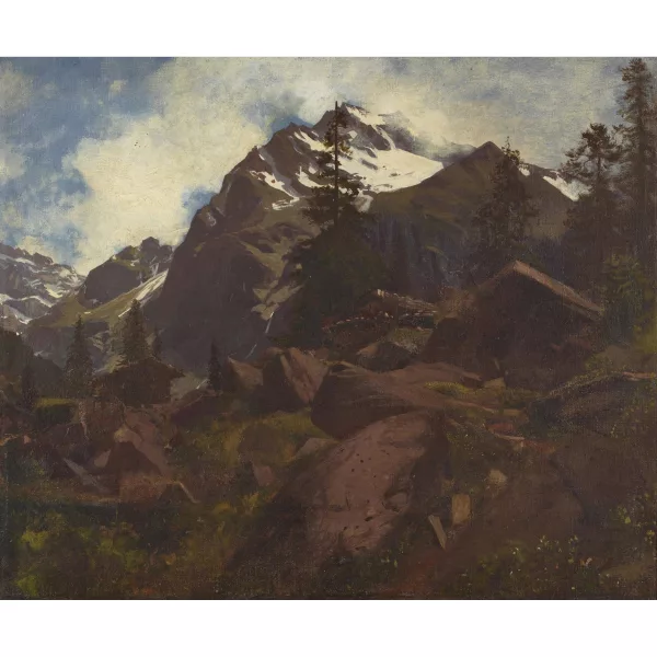 Gustav Ott — Berglandschaft.