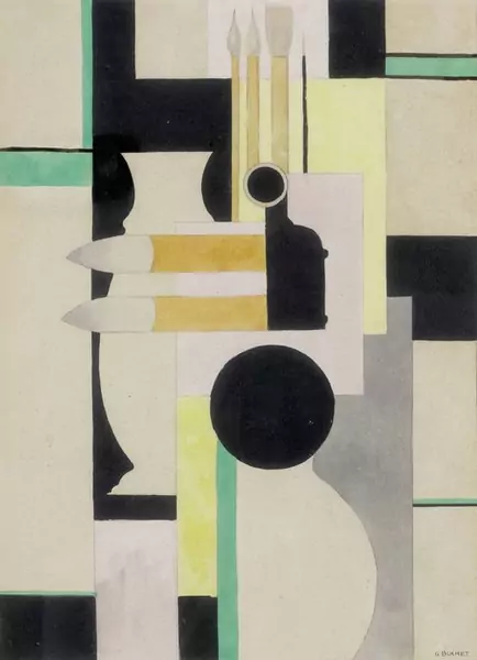 GUSTAVE BUCHET — Les Pinceaux. — Koller Auktionen