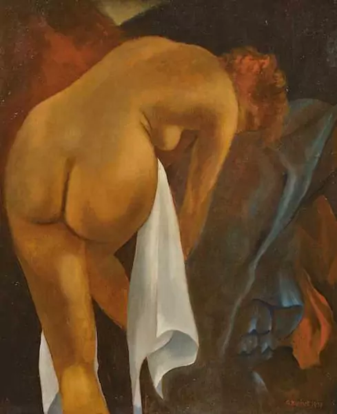 GUSTAVE BUCHET — Nu de dos. 1937. — Koller Auktionen