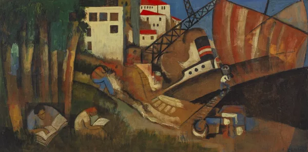 Gustave Buchet — Port animé