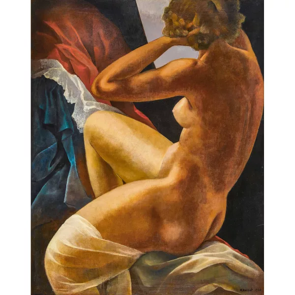 Gustave Buchet — Nu assis.