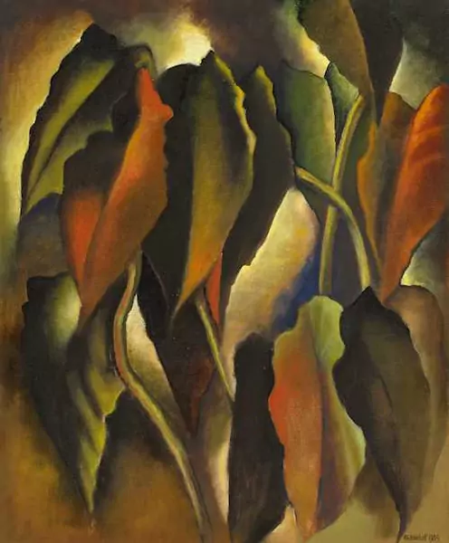GUSTAVE BUCHET — Feuillages sombres. 1954. — Koller Auktionen
