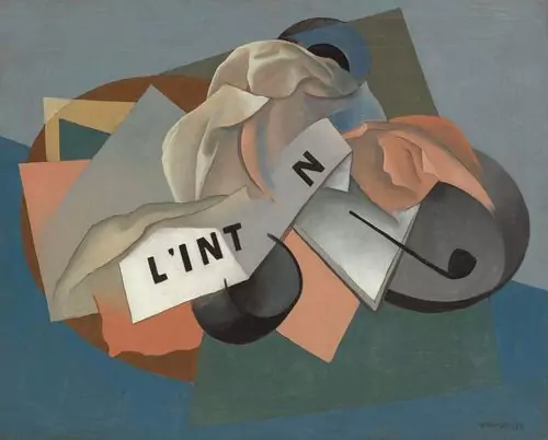 GUSTAVE BUCHET — Stilllebenabstraktion. 1931. — Koller Auktionen