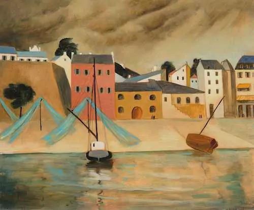GUSTAVE BUCHET — Le Palais (Belle-Ile-en-Mer). 1940. — Koller Auktionen