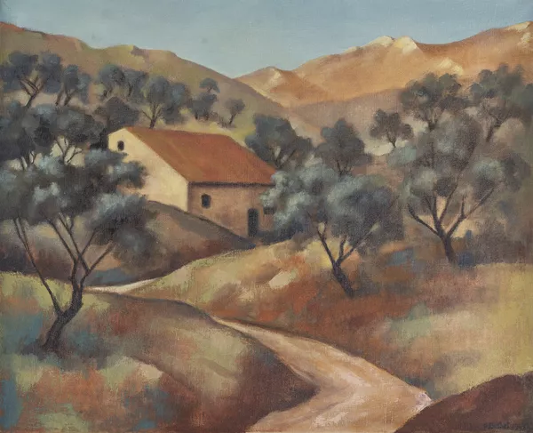 Gustave Buchet (1888–1963), "Paysage du Midi" — DognyAuction