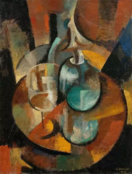 GUSTAVE BUCHET — Verre et Carafon. 1919. — Koller Auktionen