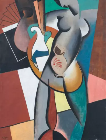 Composition, Nu au guéridon, 1923