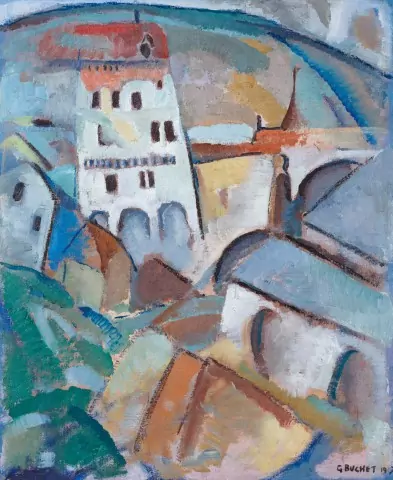 Paysage urbain, 1917