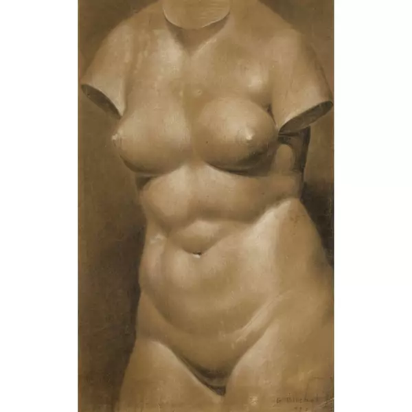 Weiblicher Torso.
