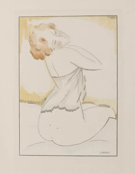 Gustave Buchet — Verlaine, Paul: Les amies (1921)